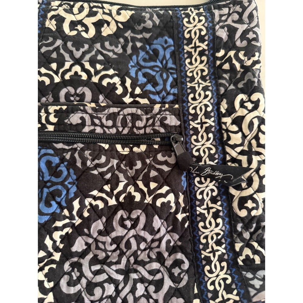 Vera Bradley Midnight Blues Quilted Cotton Hipster Crossbody Bag - Picture 5 of 6